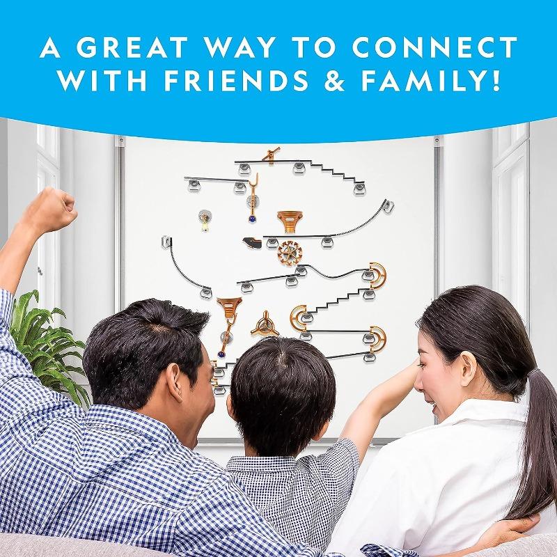 National Geographic Magnetic Marble Run - 75-Piece