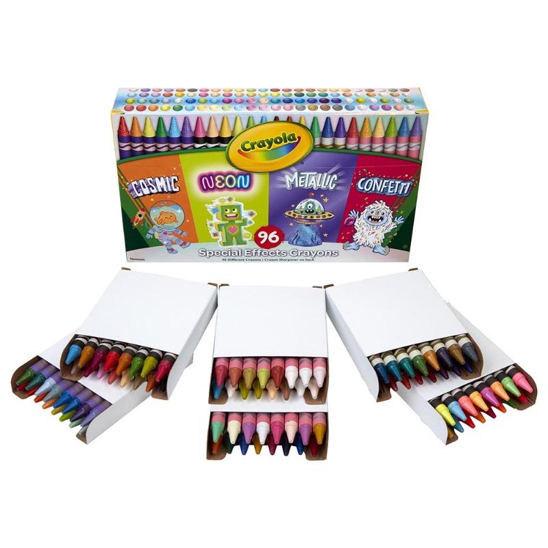 Crayola Special Effects Crayons - 96pcs