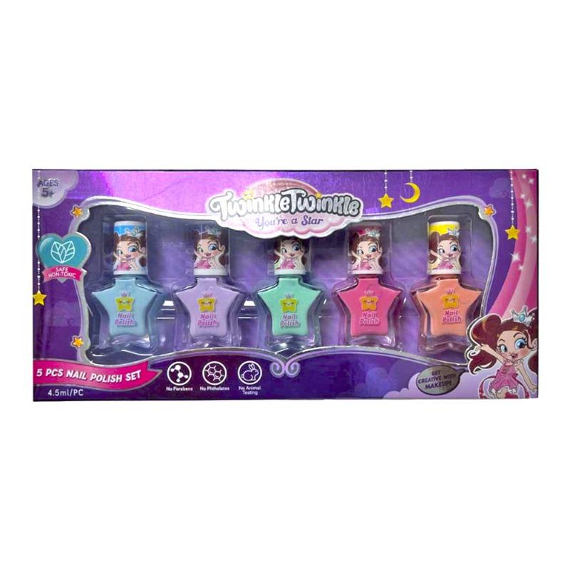 Twinkle Twinkle Nail Polish Set 5 Pcs
