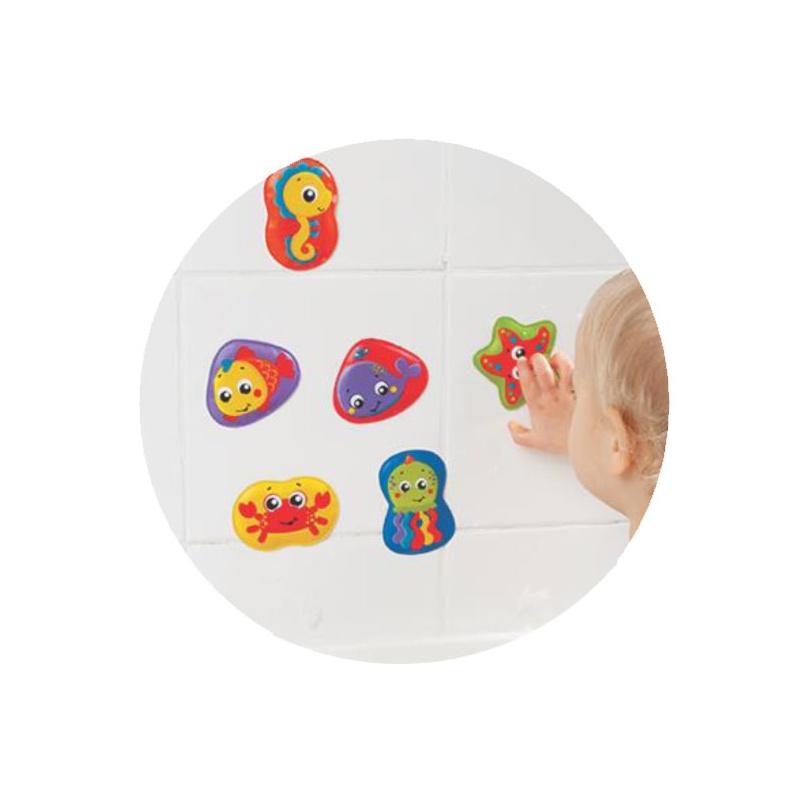 Playgro Water Play Pals Bath Stickers - Animal Sea