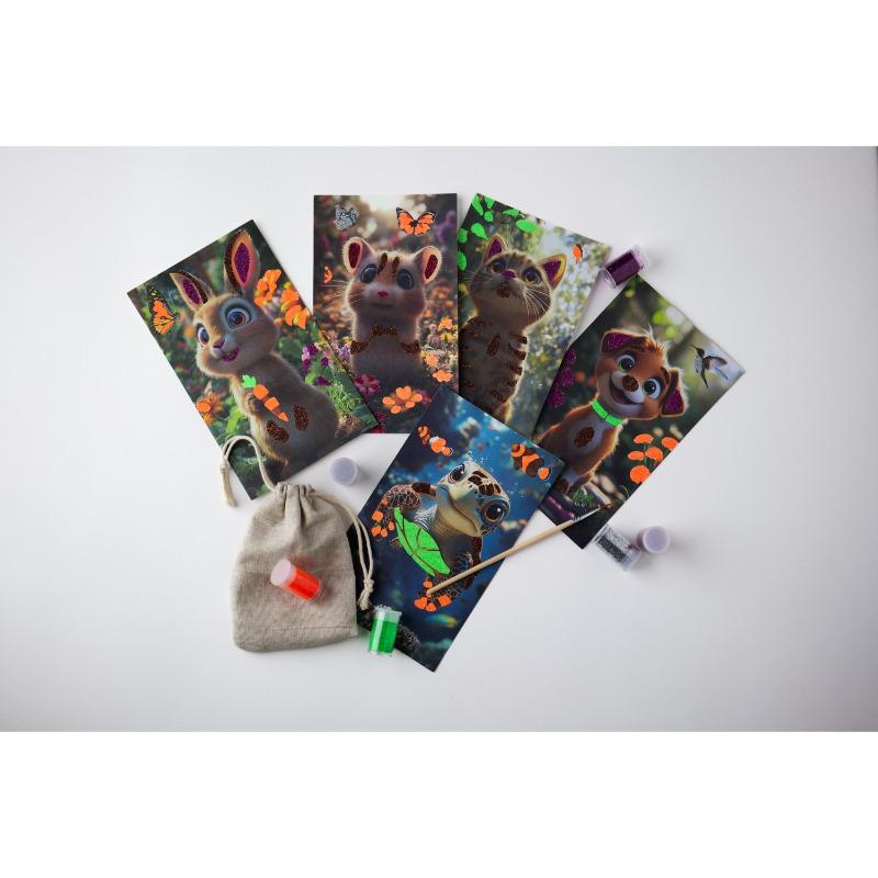 Sekoia Picamania My Beloved Pets - Glitter Art Craft Set