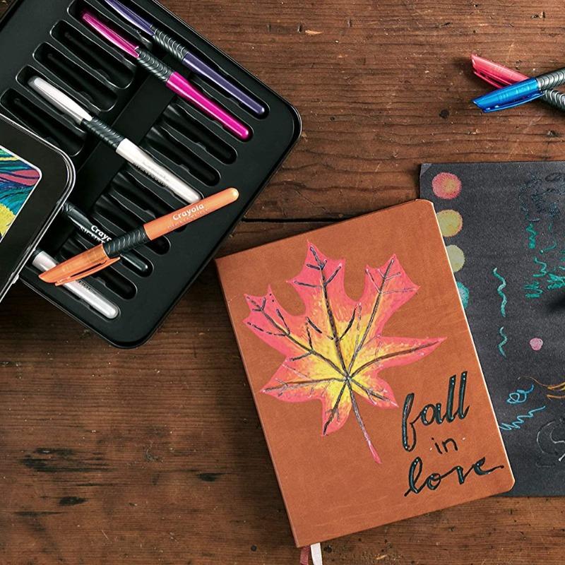 كرايولا - أقلام تلوين بيرليسسينت 10 ألوان