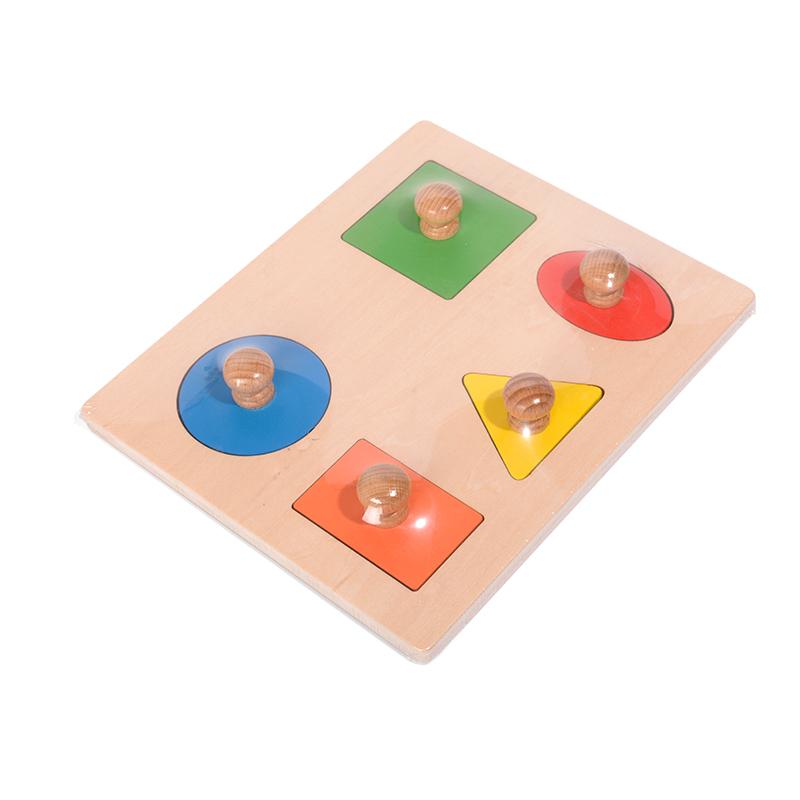 Lucy & Leo Wooden Geometric Shapes Set