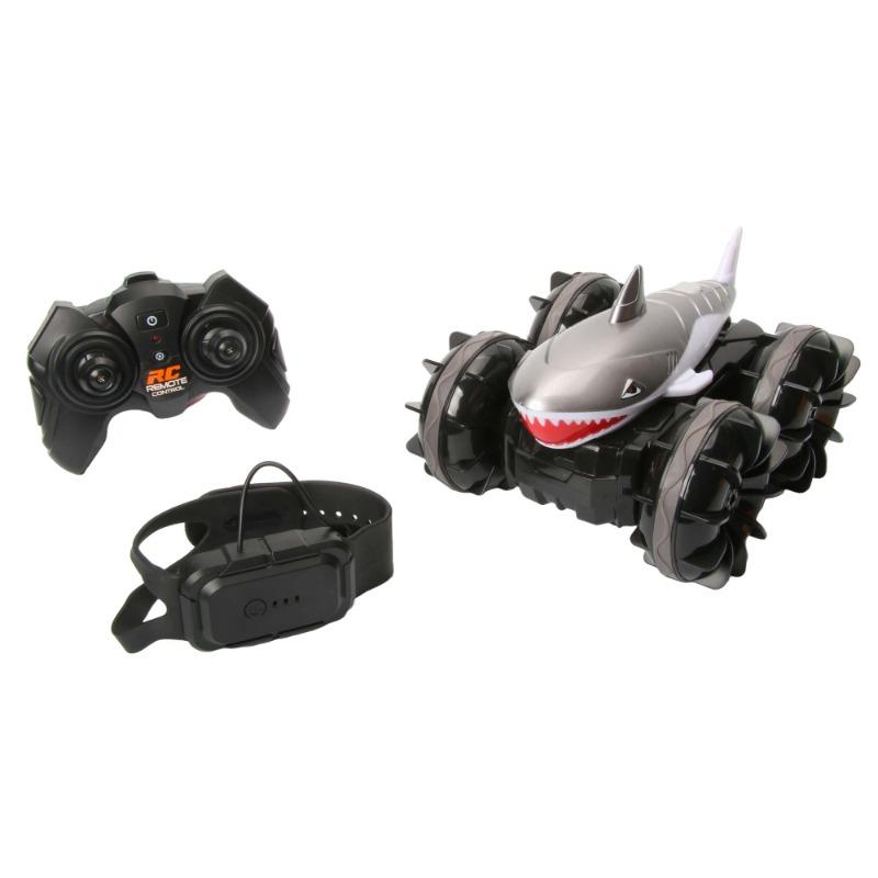 Gearbox Shark Amphibious Stunt Car Radio Controlled Toy