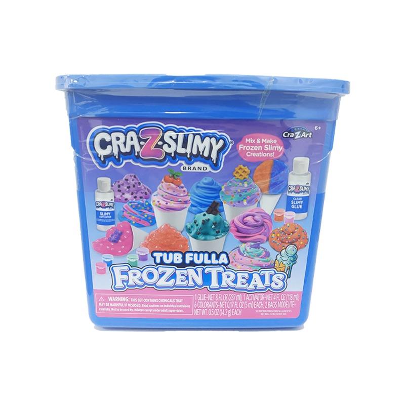 Cra Z Slimy Tub Fulla Frozen Treats Slime Set - Assorted