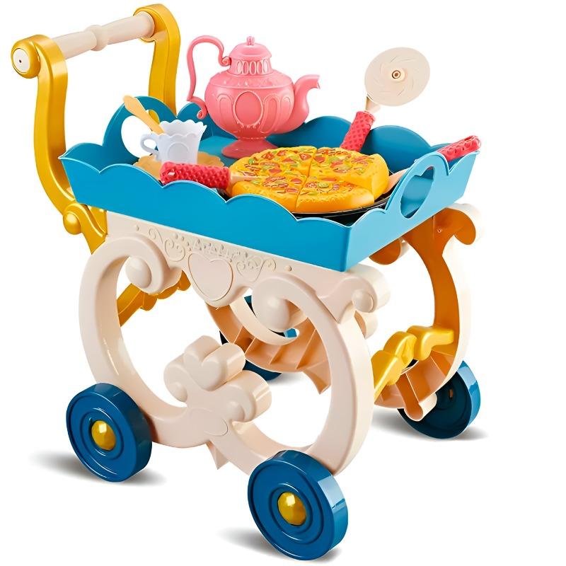Tea Cart Set - 34 Pcs