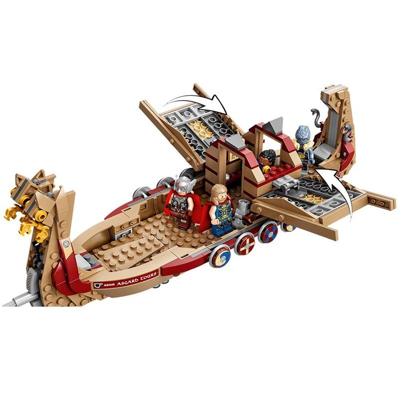 LEGO Marvel The Goat Boat Building Kit 564 Pcs