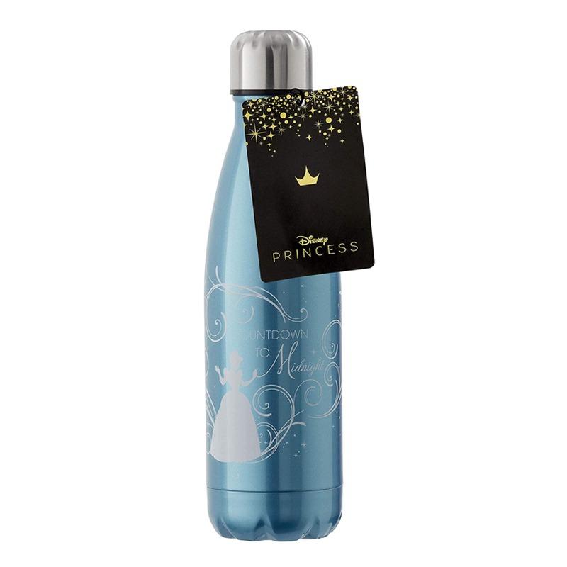 Cinderella Platinum Anniversary: Metal Water Bottle: Countdown To Midnight