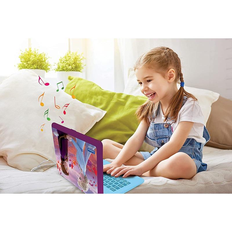 ليكسي بوك - كمبيوتر تعليمي باللغتين العربية والإنجليزية بتصميم فروزن