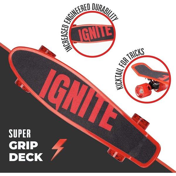 Ignite Tyro Skateboard Combo Pack - Red