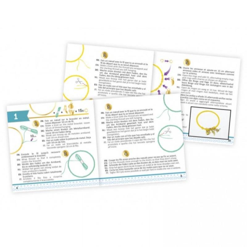 Buki  - Colorful Bracelet Making Kit 4pc