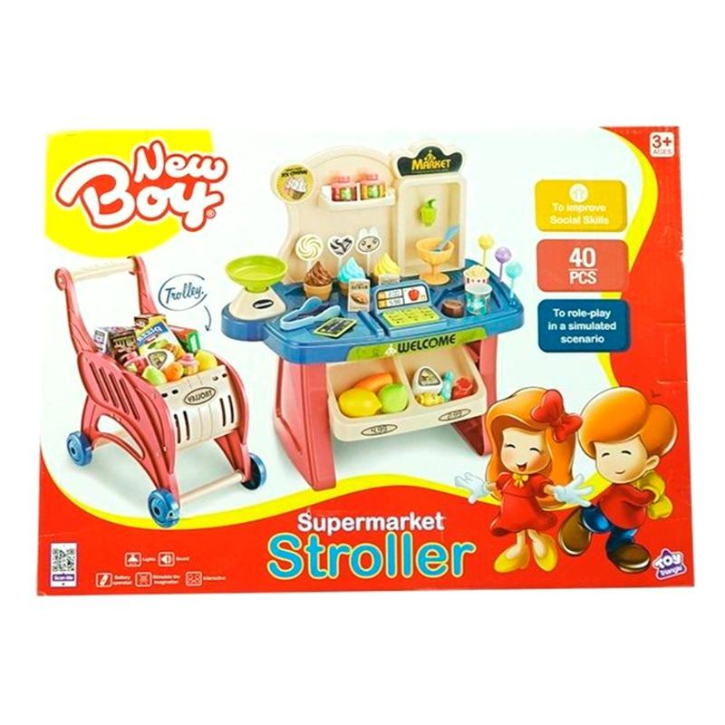 New Boy Supermarket Stroller