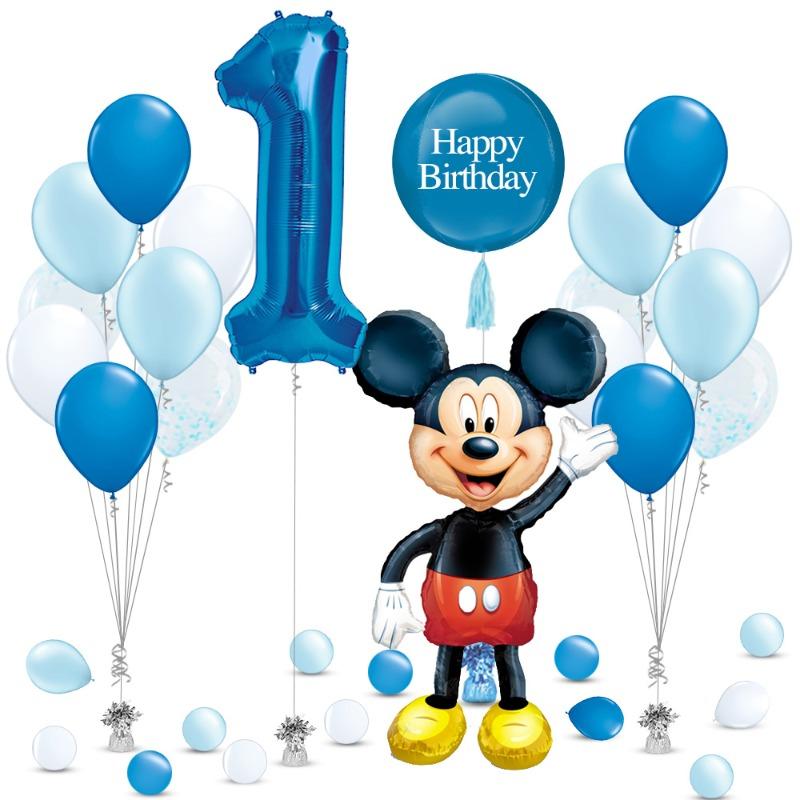 Birthday Decoration Set - Blue Mickey Mouse