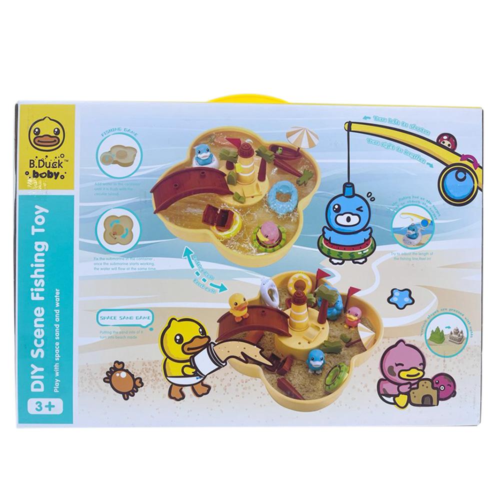 B Duck Baby Diy Scene Fishing Toy