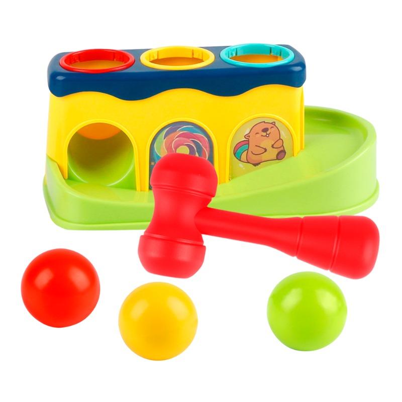 Huanger Knock Balls Toy With Hand Hammer