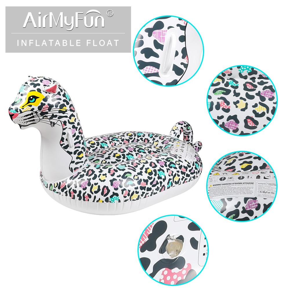 AirMyFun Inflatable Giant Leopard Float