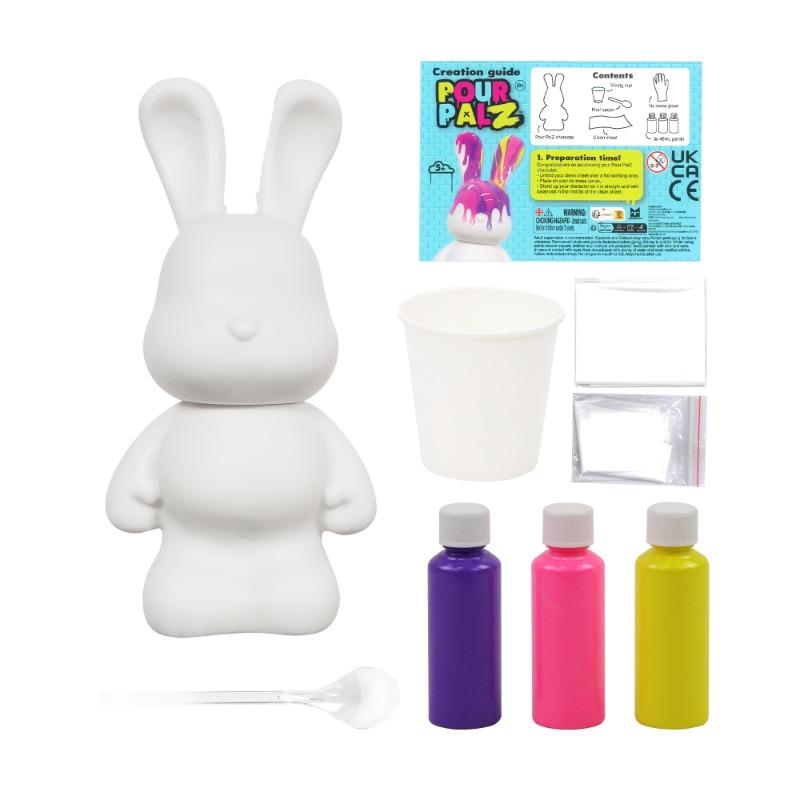 Pour Palz DIY Paint Bunny – Tutti Frutti