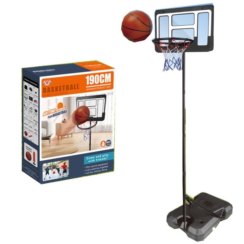 Adjustable Basketball Stand with Wheels
