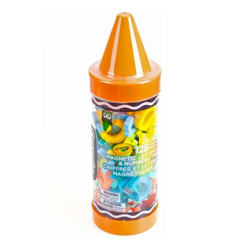 Crayola Magnetic Letters N Numbers 128 Pcs