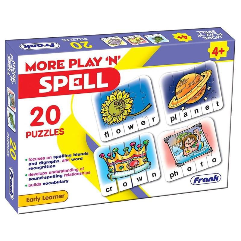 Frank More Play And Spell - 20 Pcs