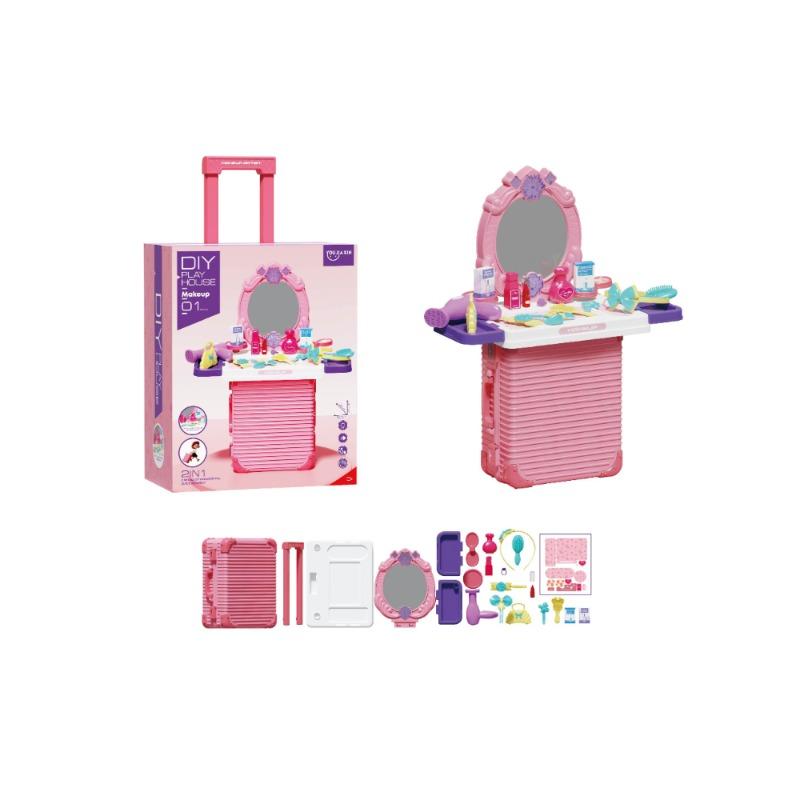Battery Operated Kids Play House Makeup Set with Light & Sound