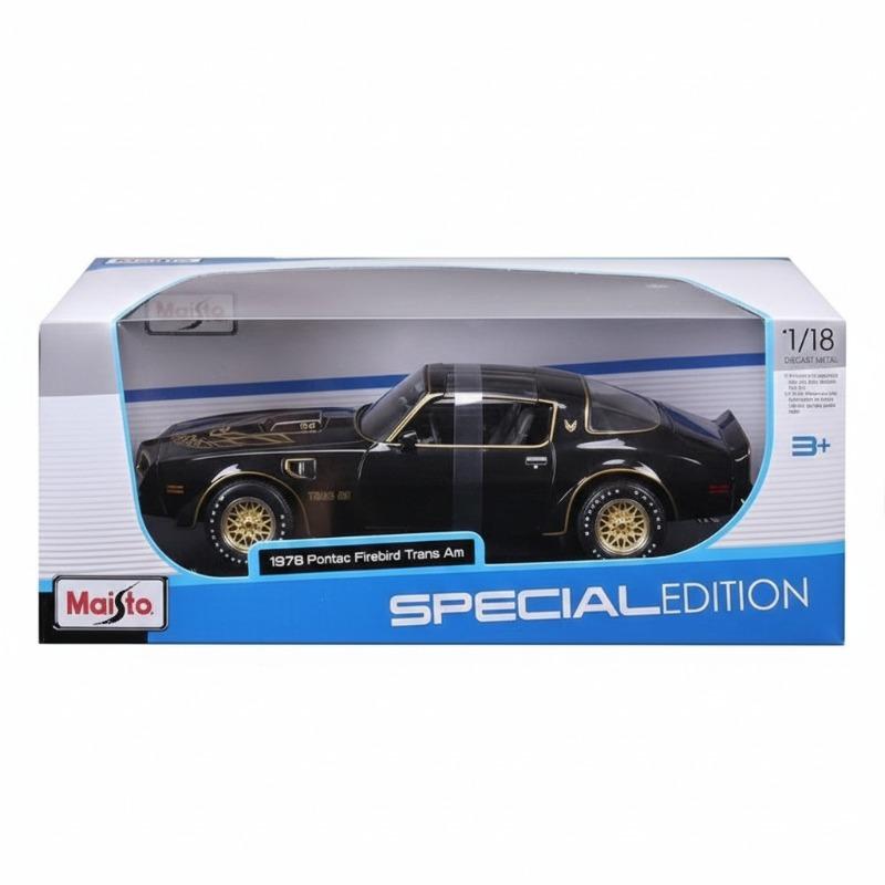 MAISTO Pontiac Firebird Trans Am Classic Muscle Car Die-Cast Toy