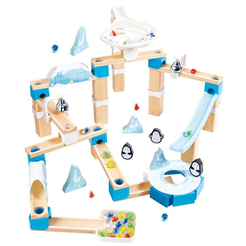 Hape - Penguin Playland Marble Run