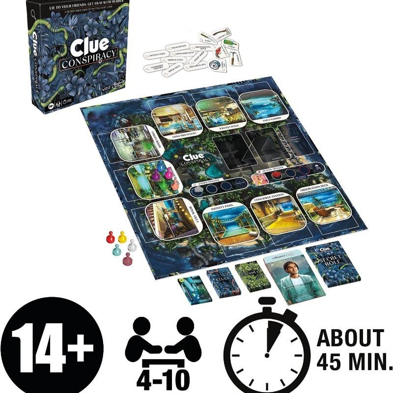 Clue Classic + Conspiracy Game Bundle