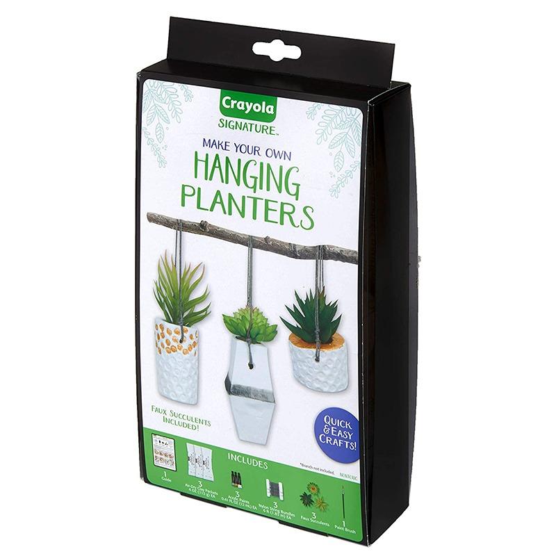 Crayola Signature Make Your Own Hanging Planters