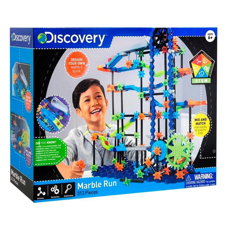 Discovery Mindblown Marble Run Construction And Building Kit For 321 Pcs