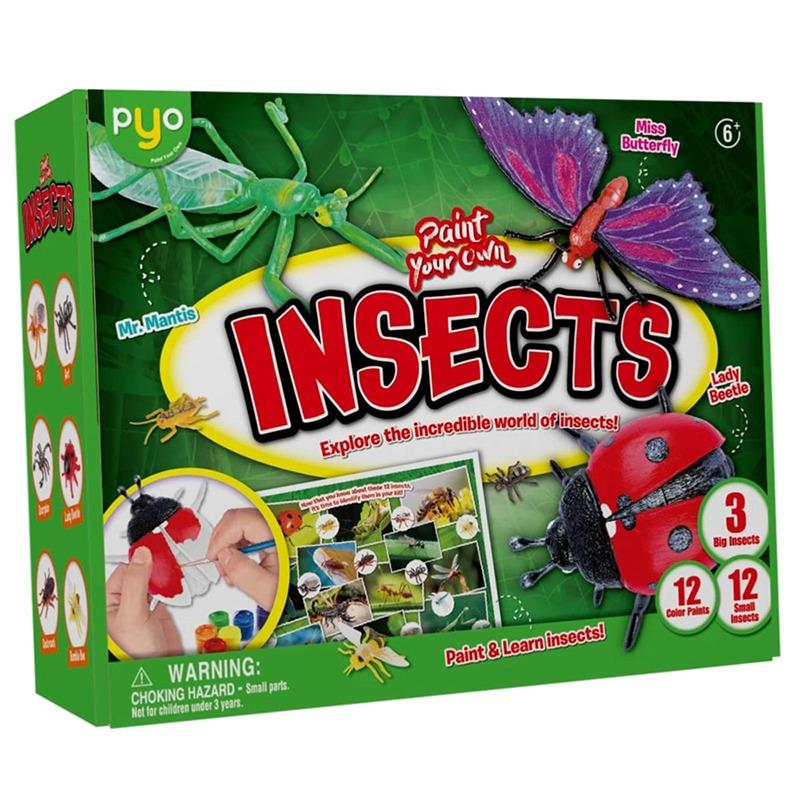 مجموعة تلوين الحشرات المختلفة