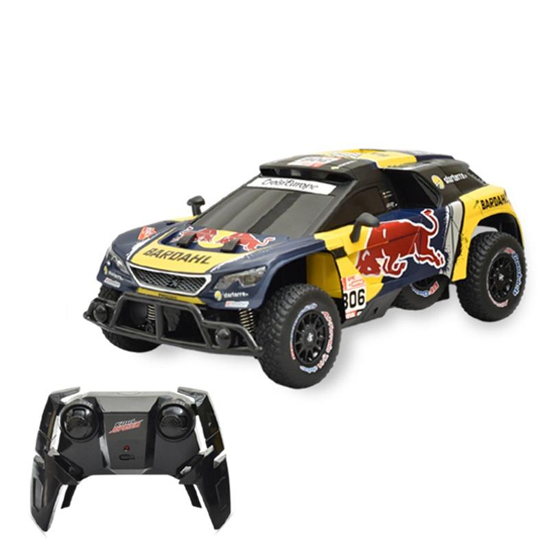 Peugeot 3008 DKR Loeb 19 RC Car – Red Bull Yellow/Black (1:16 Scale)