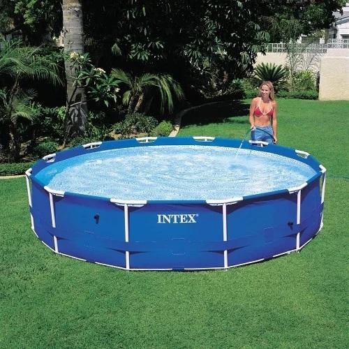 إنتكس - مسبح دائري ذات الاطار المعدنى