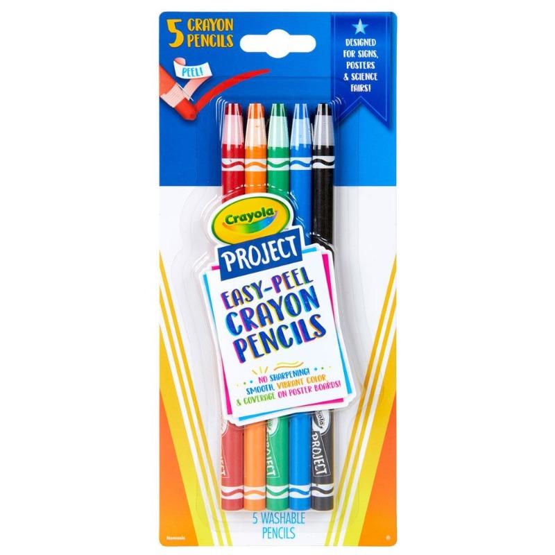 Crayola Easy Peel Crayons - 5 Colors