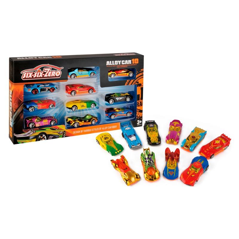 Six Six Zero 10 Alloy Cars