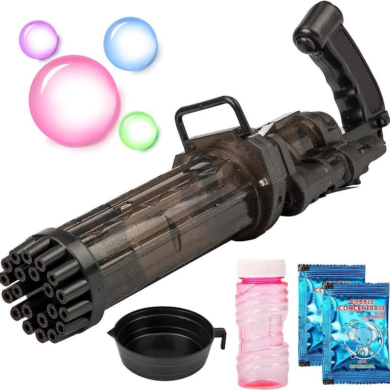 Hole Gatling Electric Bubble Gun 21