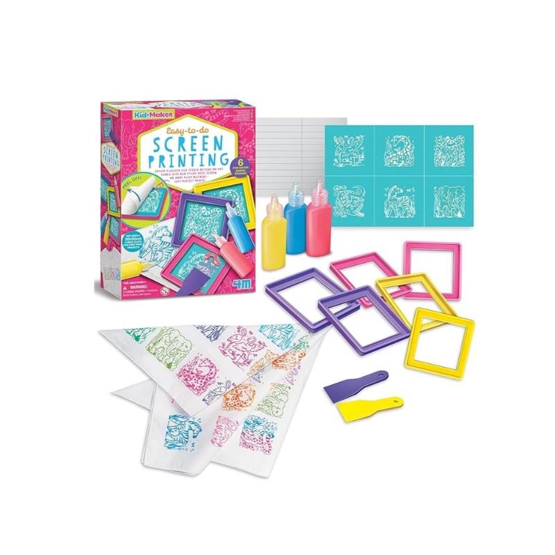 4M Easy To Do Screen Printing For Kids