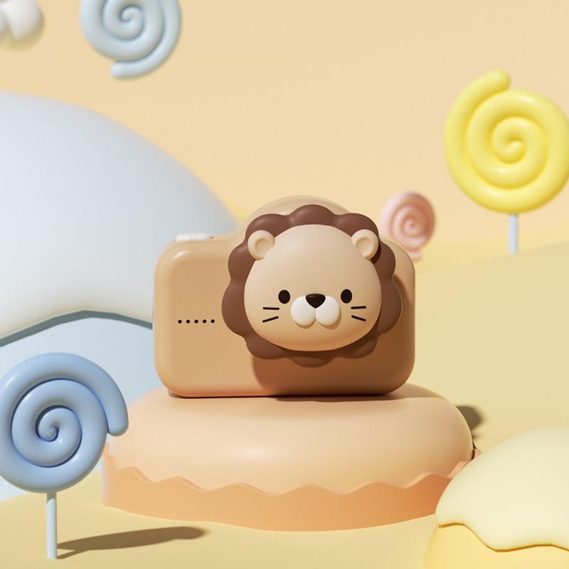 Gizzy A1 Children's dual mini camera - Brown Loon