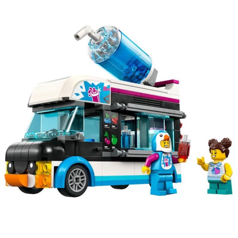 LEGO City Penguin Slushy Van Building Toy Set - 194 Pcs