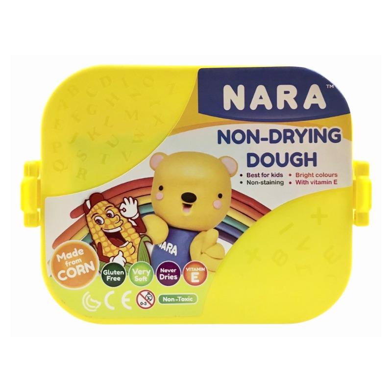 نارا - مجموعة صلصال التشكيل الملون نون درايينج 7 ألوان