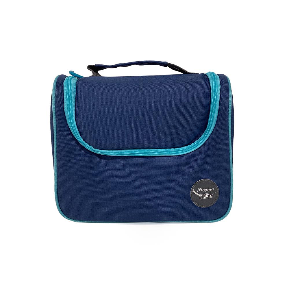 مابيد - صندوق الوجبات الخفيفة 4 في 1 لون أزرق مع أخضر