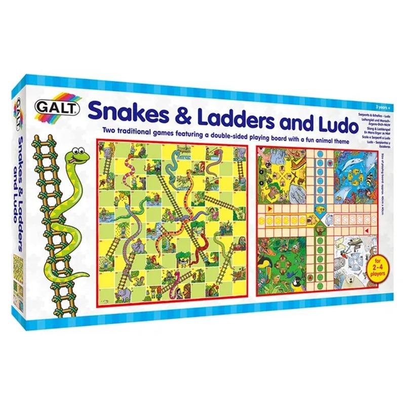 Galt Toys Snakes And Ladders Ludo Game