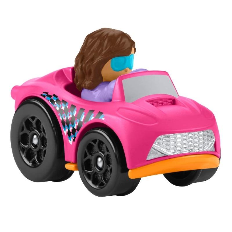Fisher Price Little People Wheelies Car -Pink