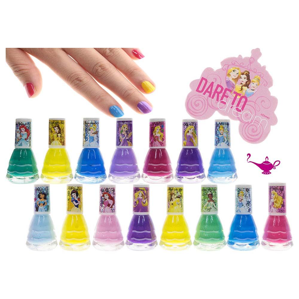 تاوينلي جيرل - ديزني مجموعة طلاء الأظافر للأطفال 18 قطعة