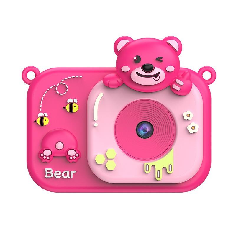 2.0 Inch Kids Camera - Red Bear