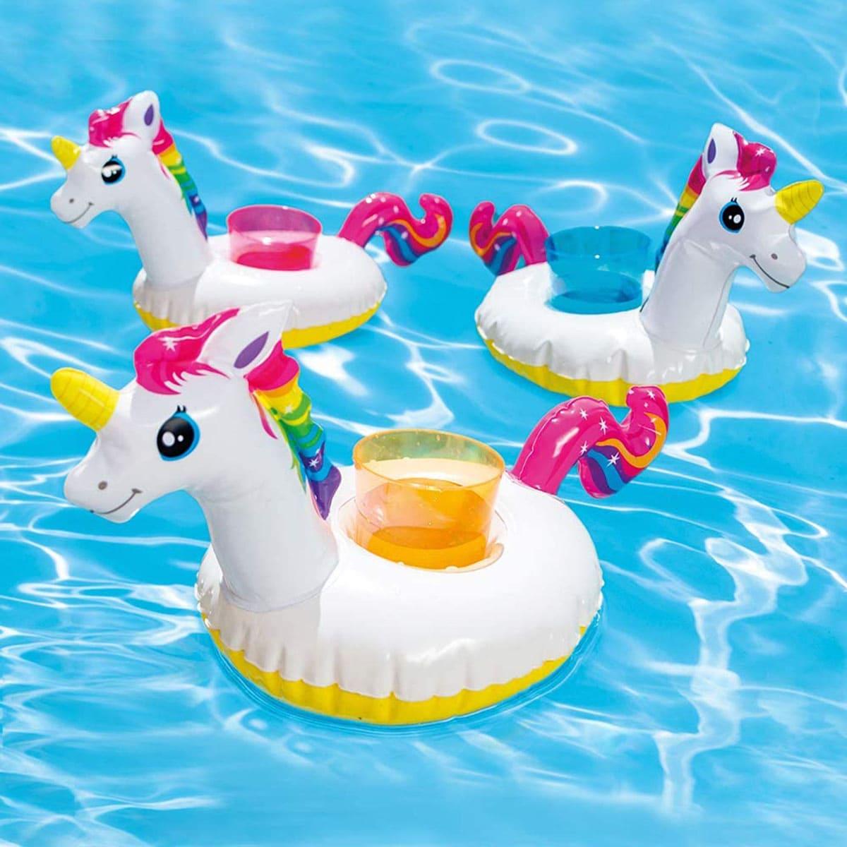 Intex Set of 3 Unicorn Coasters