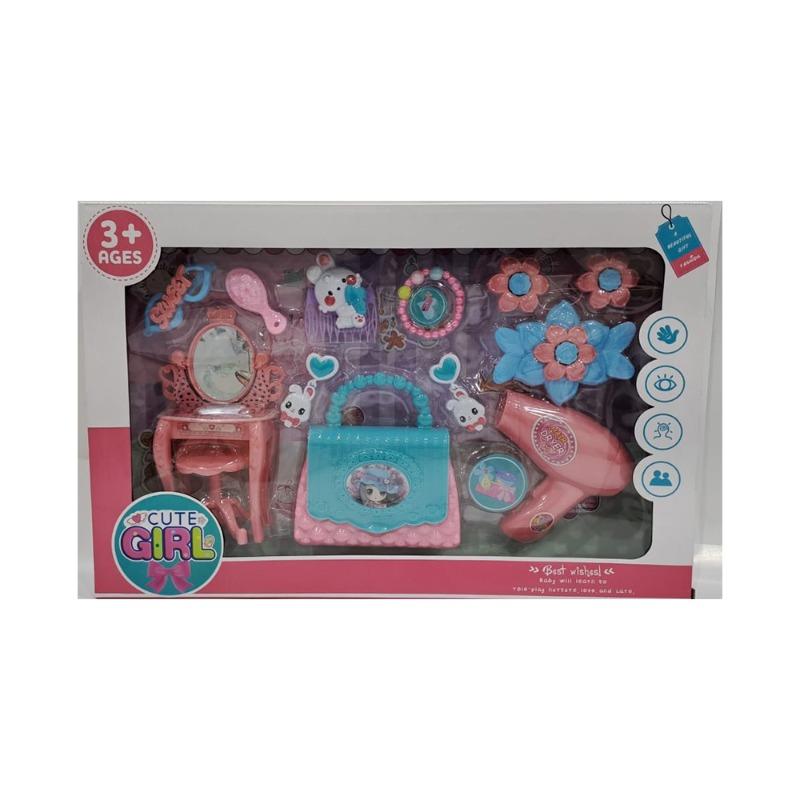 طقم استشوار للأطفال داخل شنطة