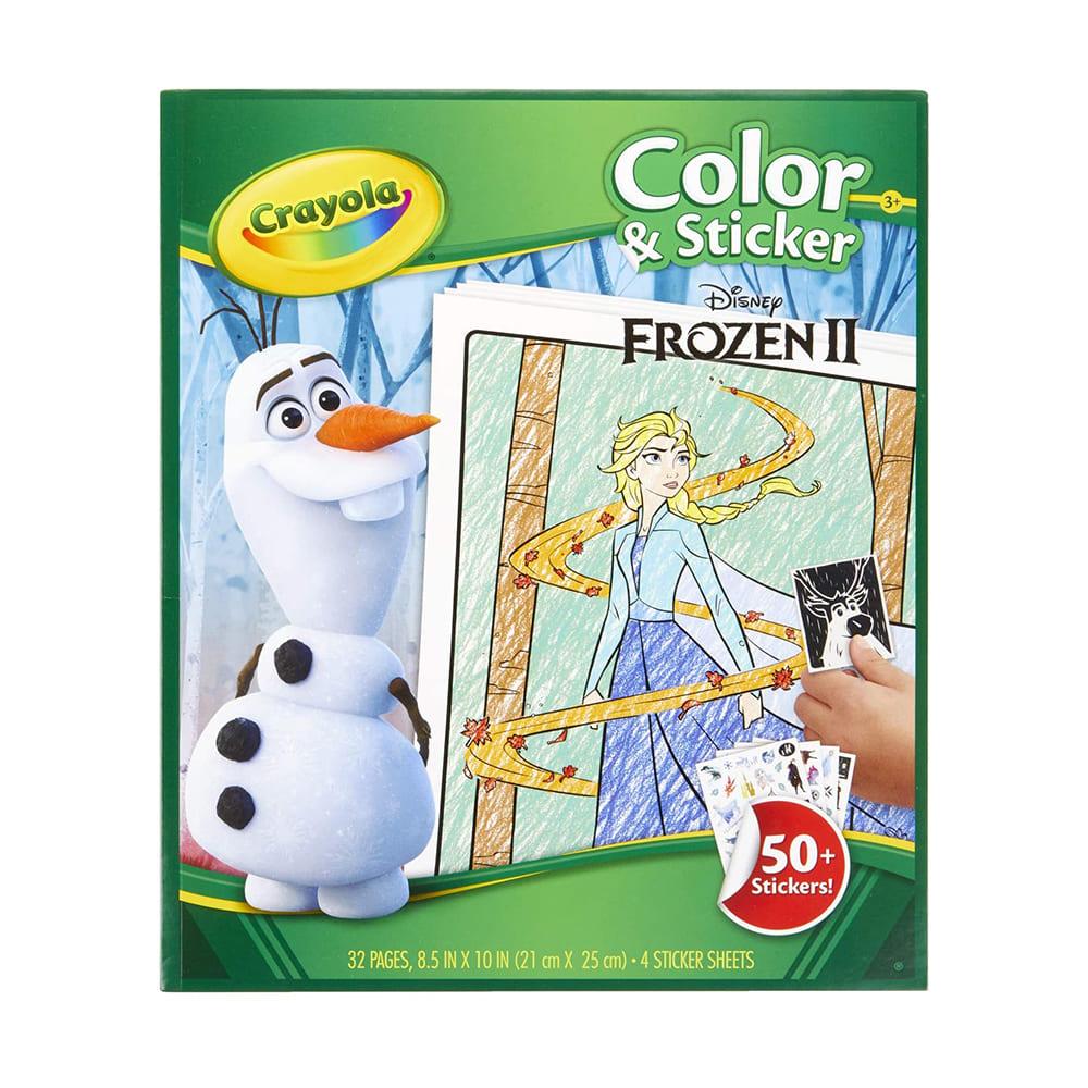Crayola Disney Frozen Color And Sticker