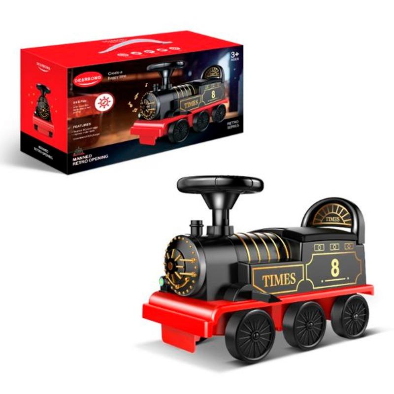 قطار الركوب مع الموسيقى و الانوار