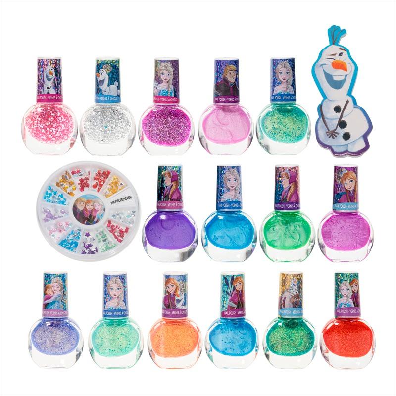Townely Girl Nail Polish Set with Disney Frozen Nail Accessories 15 Piece